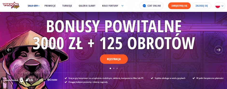 Jak odebrać bonusy powitalne w Vulkan Vegas?