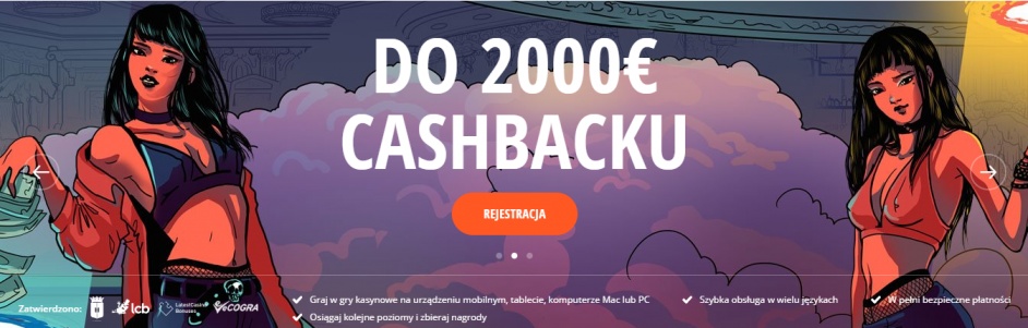 Odbierz cotygodniowy zwrot gotówki w Vulkan Vegas