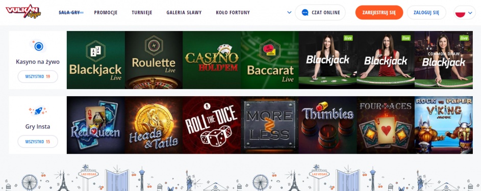 Jakie gry hazardowe są najpopularniejsze w Vulkan Vegas?